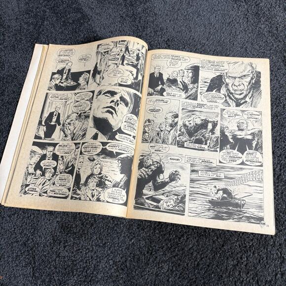 Monsters Unleashed! #2 Sept 1973 - Marvel Curtis Comics - Frankenstein - Vintage - Picture 8 of 9